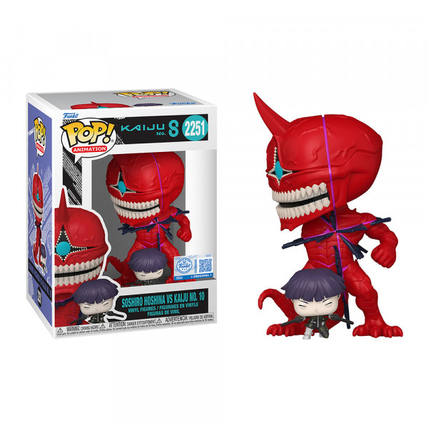 Funko POP! Kaiju No. 8: Soshiro Hoshina vs Kaiju No. 10 (2251)